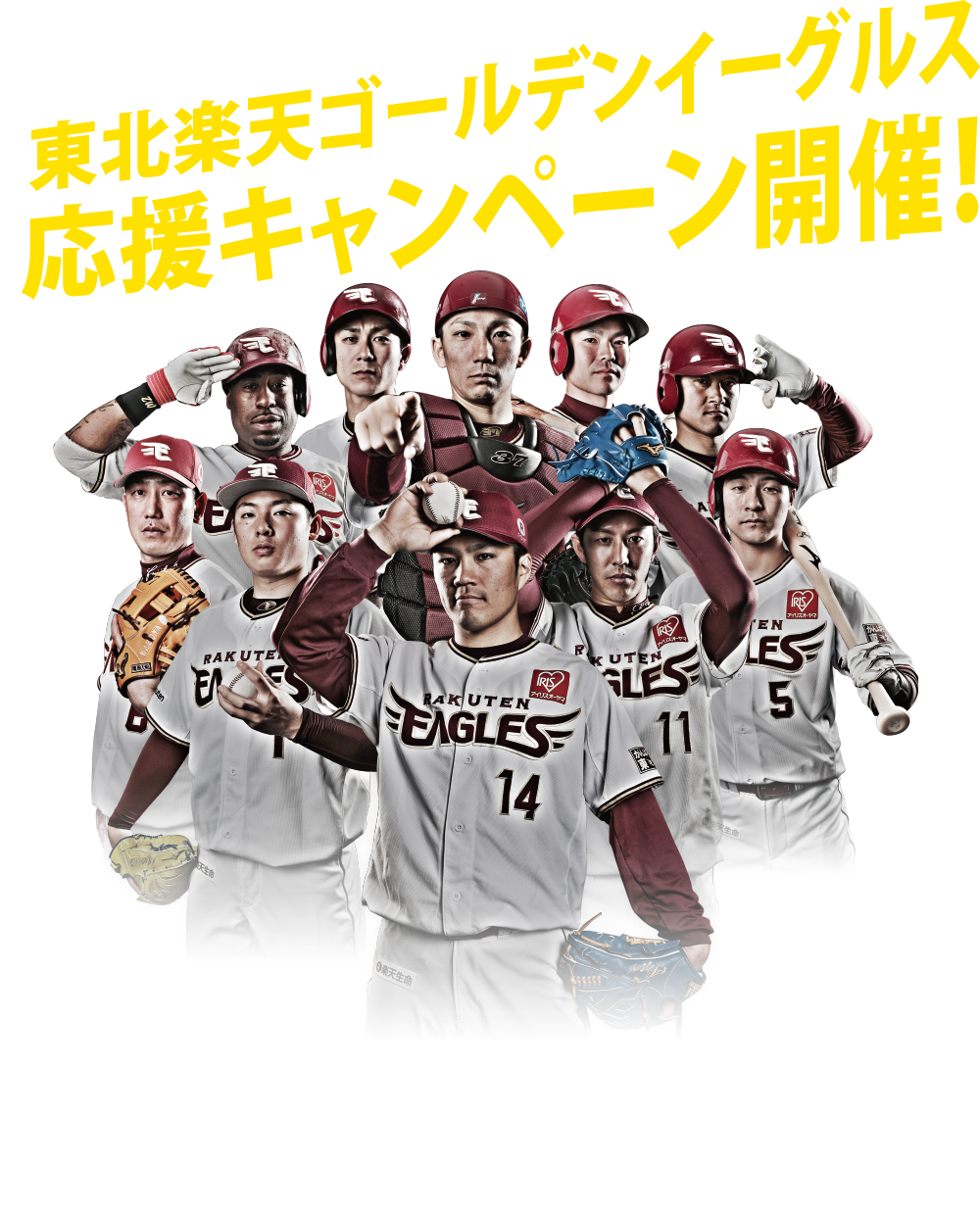 東北楽天ゴールデンイーグルス応援キャンペーン開催